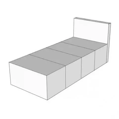 gelijkheid contact Premier Cardboard single bed with headboard 210 x 90 cm
