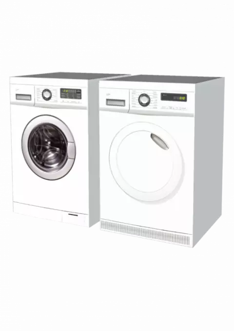 Laundry set Cardboard Washing Machine and Tumbler Cubiqz