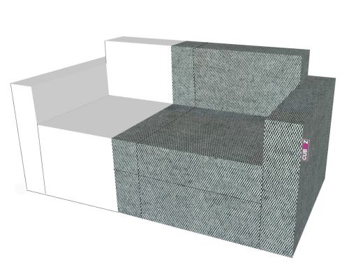 SLIPCOVER FOR 2-SEATER