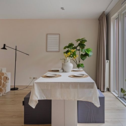 Tablecloth | 230cm x 136cm |For cardboard table | Home Staging