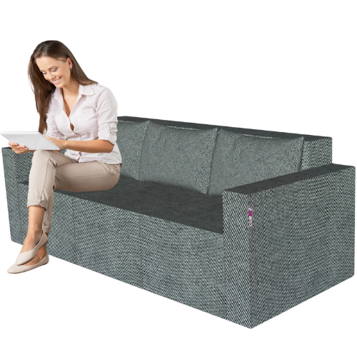 Cardboard 3-seater | Seatable - Take Your Seat by Cubiqz