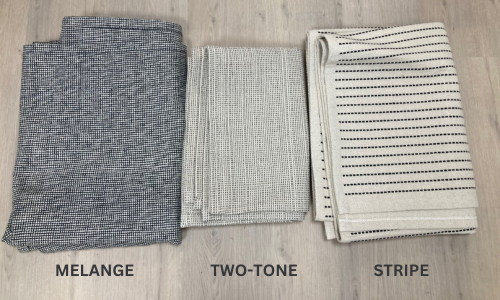 Cotton woven rug with pattern. Fits perfectly to our Home Staging products | CUBIQZ