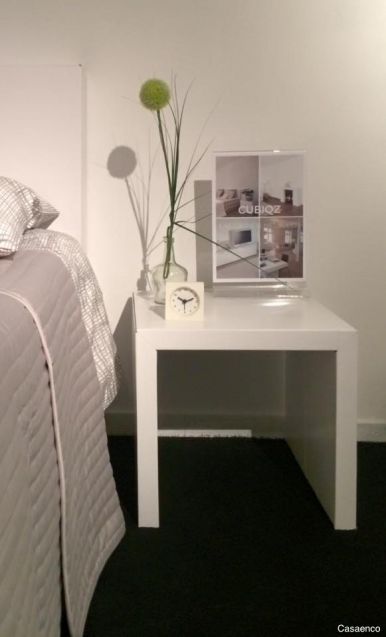 LUUCK Side table three-sided for Home Staging (price is excluding accessories