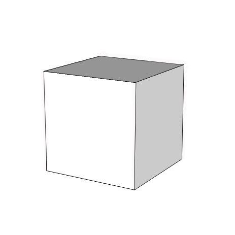 CUBIQZ CARDBOARD SIDE TABLE