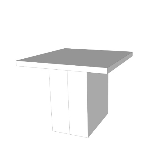 DINING TABLE 5 cm tabletop