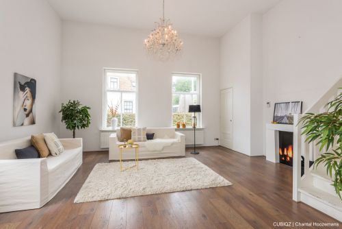 Cardboard fire place. for Home Staging but also as a decorative object for Christmas at work, at home or at school. Always burns, gives a warm atmosphere and is completely safe!