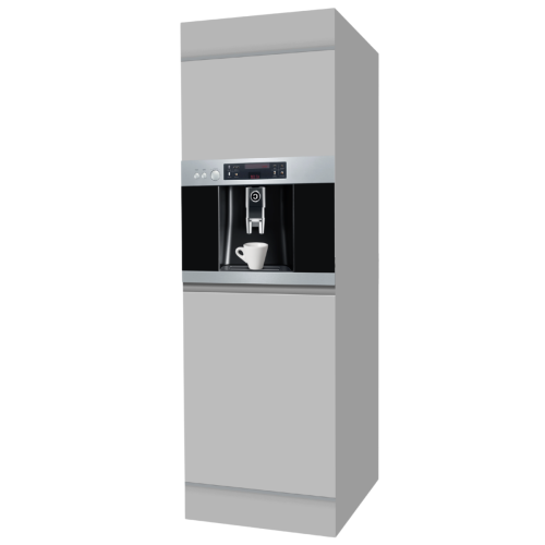CUBIQZ HIGH CABINET 60 CM, incl coffee machine