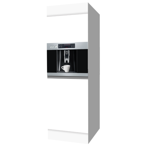 Cubiqz high cabinet 60cm WHITE - Back is gray (without oven). Double-sided fronts offers maximum styling flexibility – Cubiqz