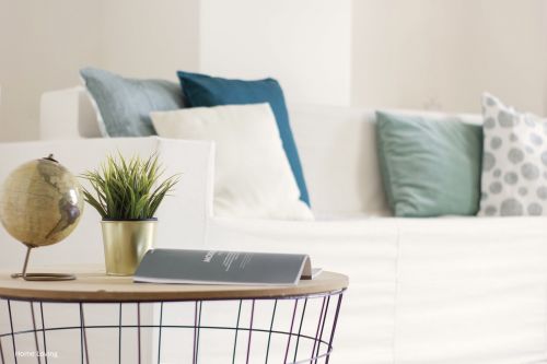 Slipcover for Cubiqz cardboard 2-seater in color OFF WHITE