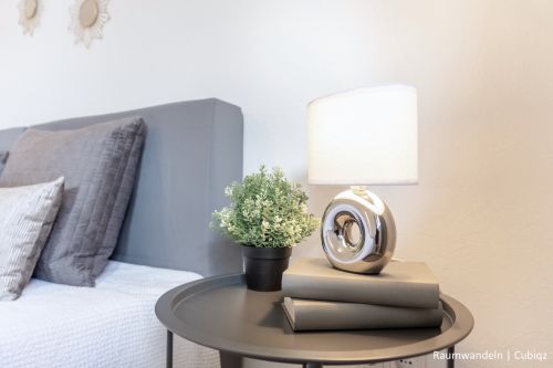 Slipcover headboard color GINA for cardboard double bed