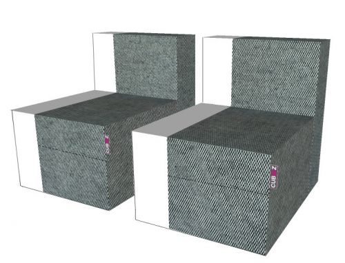 CUBIQZ SLIPCOVER FOR CHAIR