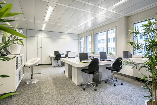 Home Staging Kyburz with cubiqz cardboard office furniture Home Staging Kyburz with cubiqz cardboard office furniture