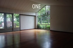 CUBIQZ before Home Staging with cardboard furniture