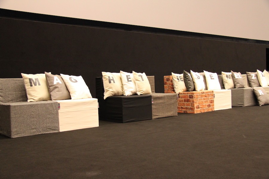 CUBIQZ cardboard furniture for EXPO CUBIQZ cardboard furniture for EXPO