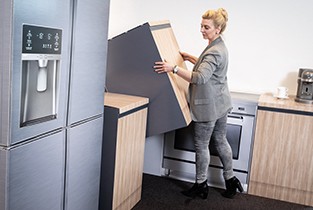 Cardboard furniture innovative, lightweight and reusable - Cubiqz